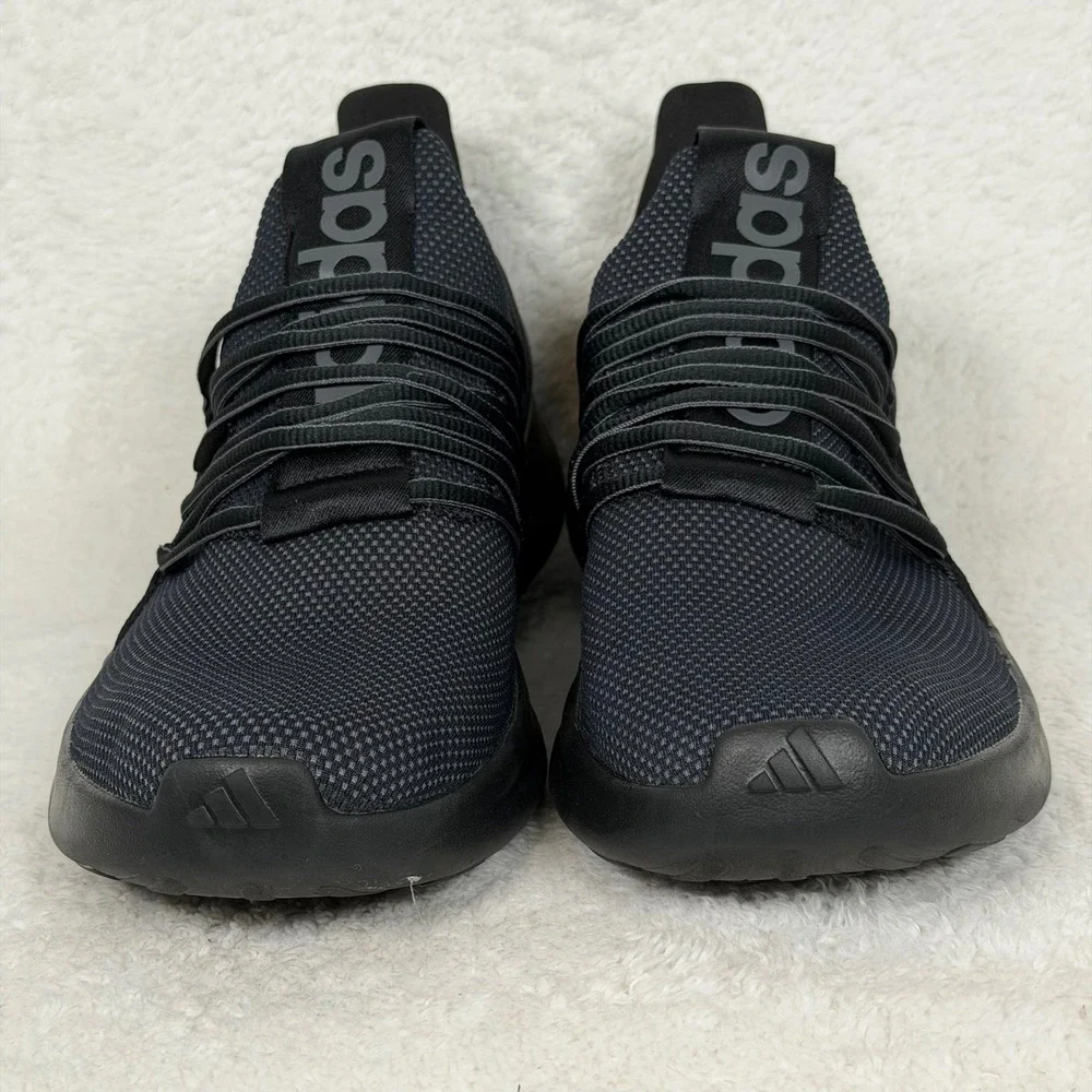 Adidas Lite Racer Adapt 5.0 Sneakers Mens 12.5 Black Grey Slip On IE8684 Running